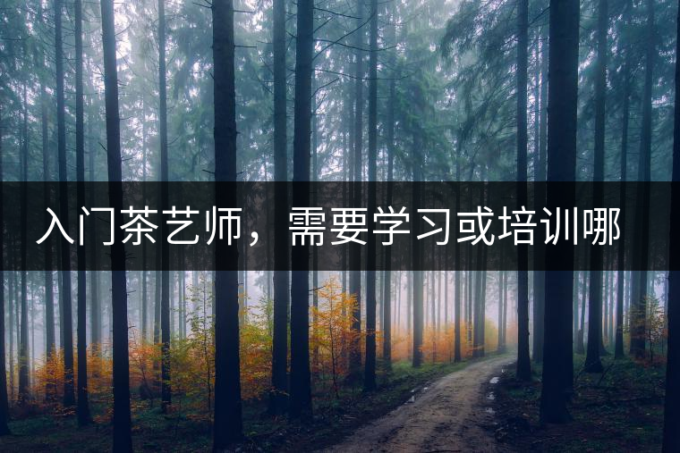 入門茶藝師，需要學(xué)習(xí)或培訓(xùn)哪些知識