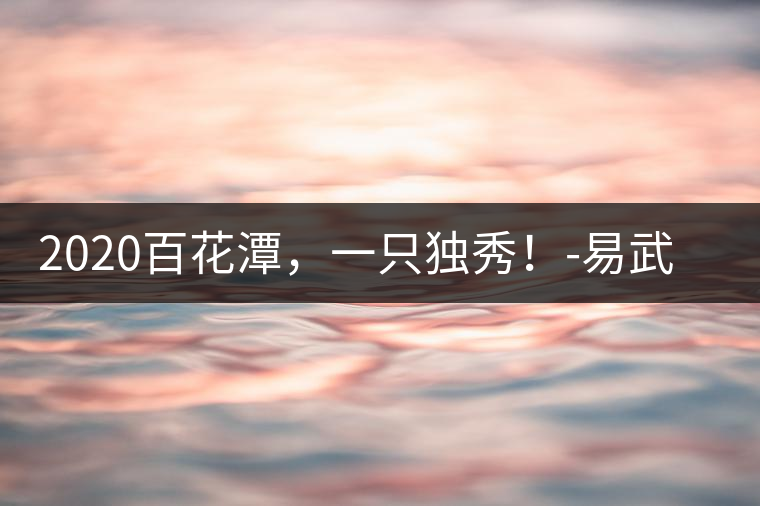2020百花潭，一只獨(dú)秀！-易武中聘號