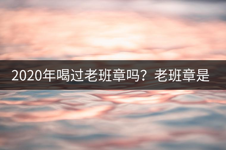 2020年喝過老班章嗎？老班章是什么味道？-易武中聘號(hào)