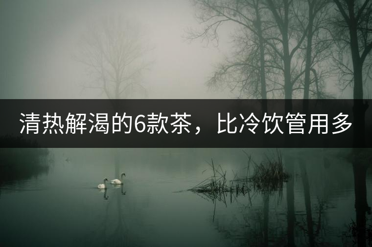 清熱解渴的6款茶，比冷飲管用多了！