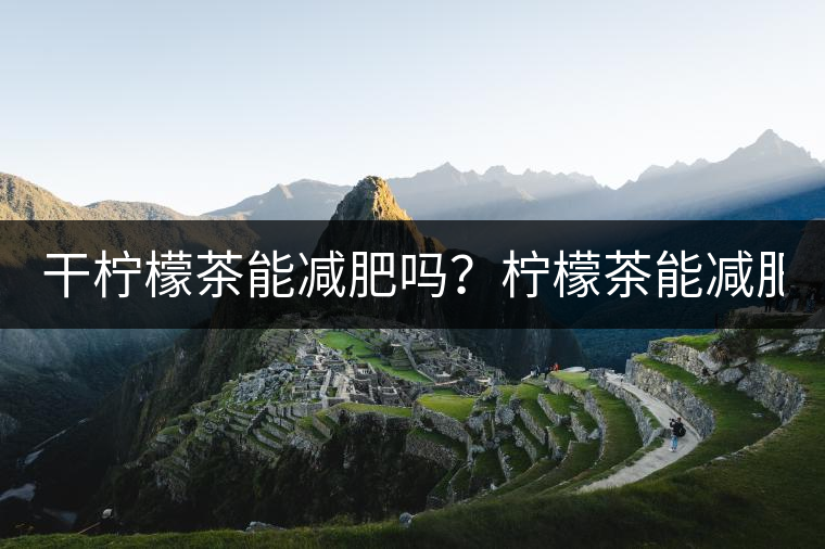干檸檬茶能減肥嗎？檸檬茶能減肥！