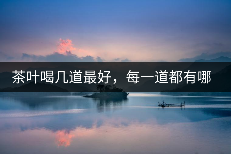 茶葉喝幾道最好，每一道都有哪些特點？