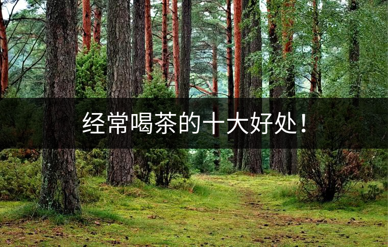 經常喝茶的十大好處！