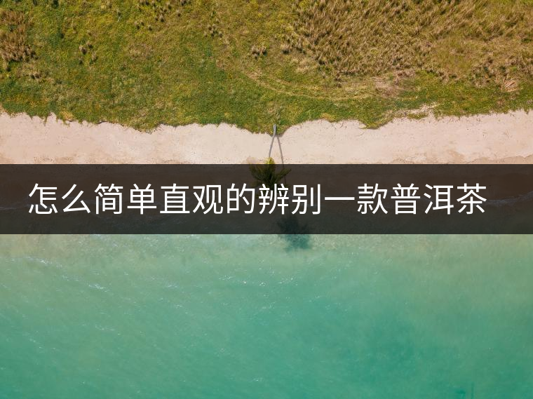 怎么簡單直觀的辨別一款普洱茶的優(yōu)劣？