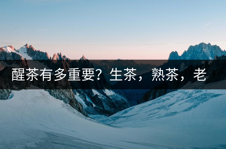 醒茶有多重要？生茶，熟茶，老茶，不同年份的普洱茶怎么醒茶？