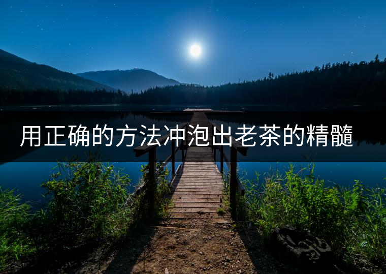 用正確的方法沖泡出老茶的精髓；評(píng)看普洱茶葉底也是一門(mén)手藝！