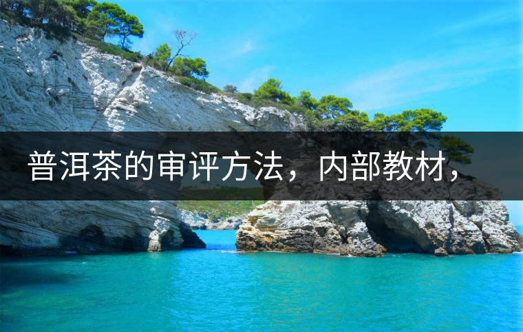 普洱茶的審評方法，內(nèi)部教材，慎重閱讀