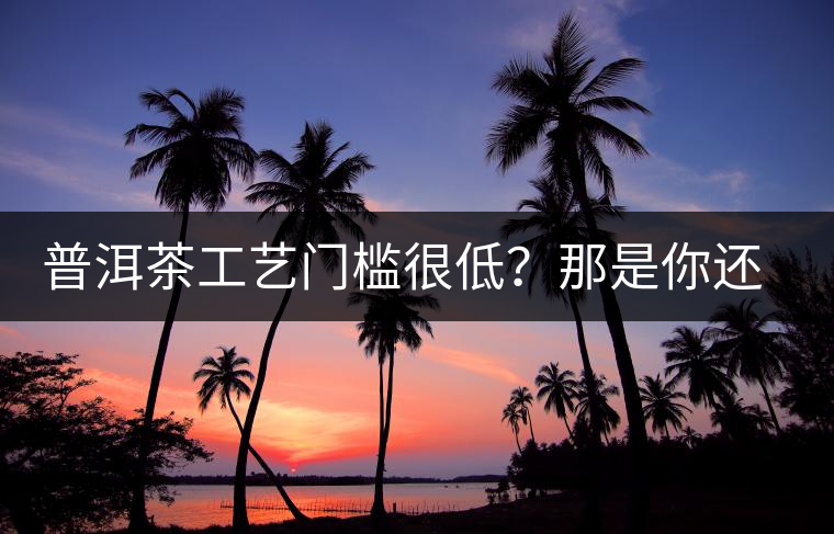 普洱茶工藝門檻很低？那是你還沒有參透工藝與自然之間的奧秘！