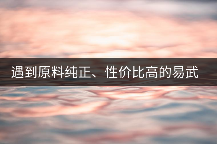 遇到原料純正、性價(jià)比高的易武熟茶，算是個(gè)小概率事件了