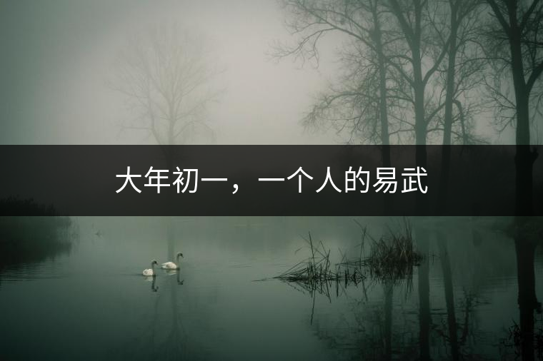 大年初一，一個(gè)人的易武